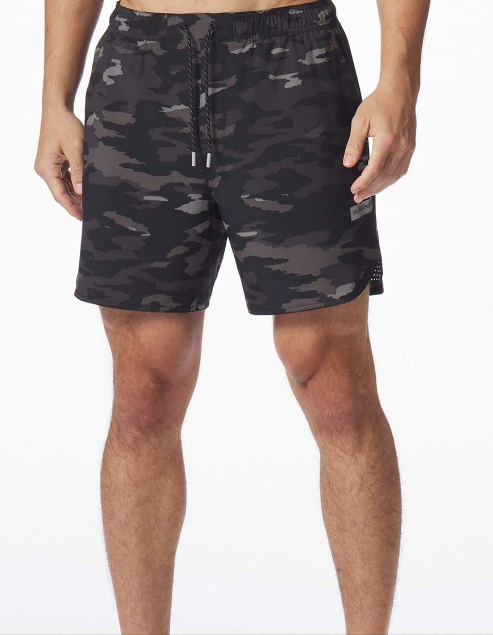Legends Mens Luka Short Black Camo Linerless Size Medium